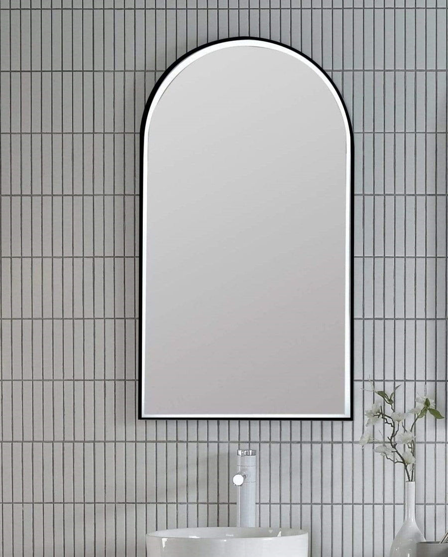 Arch Framed Illuminated Mirror