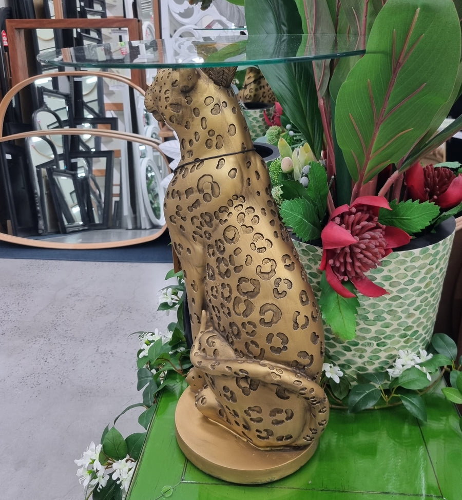 Bleopard Table Luxe Leopard Side Table | Reflect Mirrors