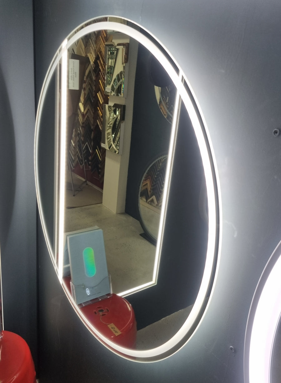 Sphere Frameless Backlit Mirror