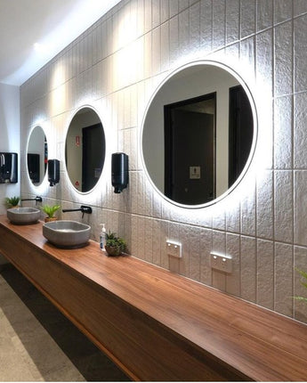 Sphere Frameless Backlit Mirror