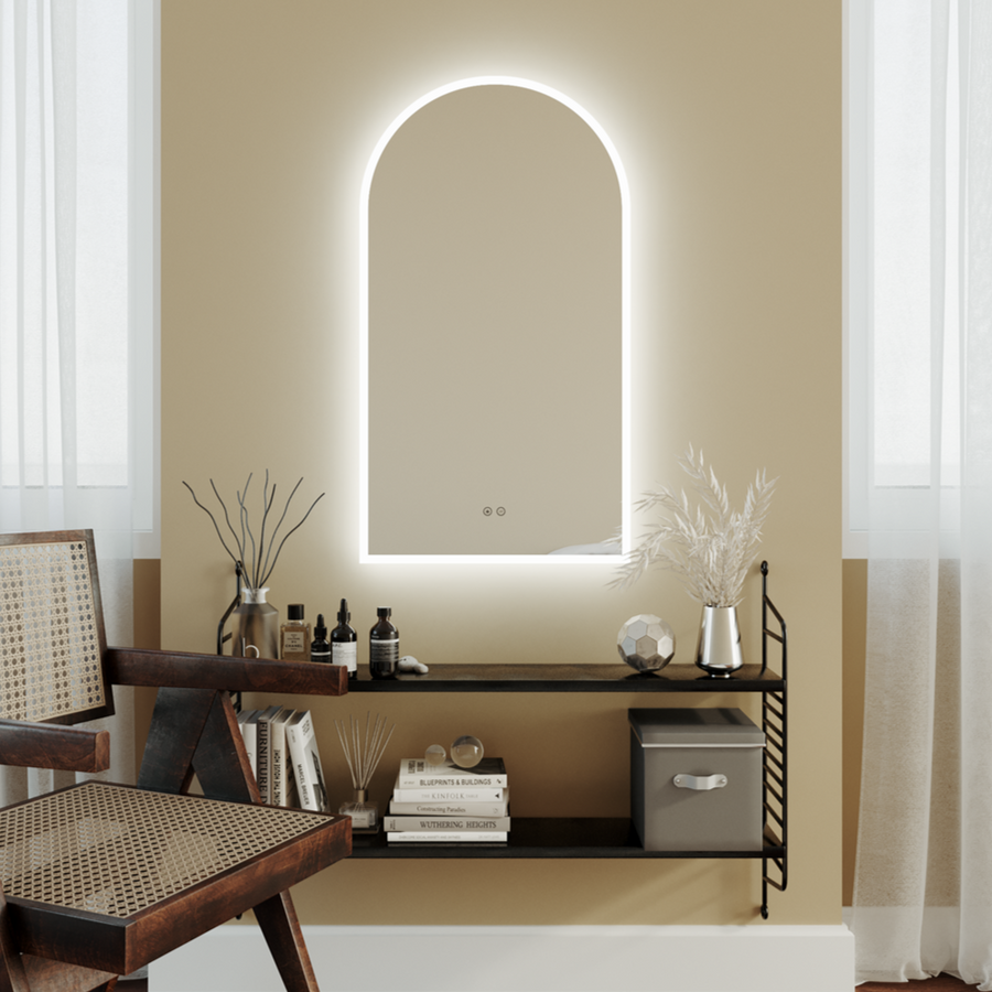 Backlit mirror online