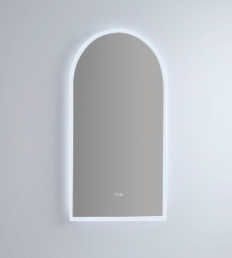 Arch Frameless Backlit Mirror