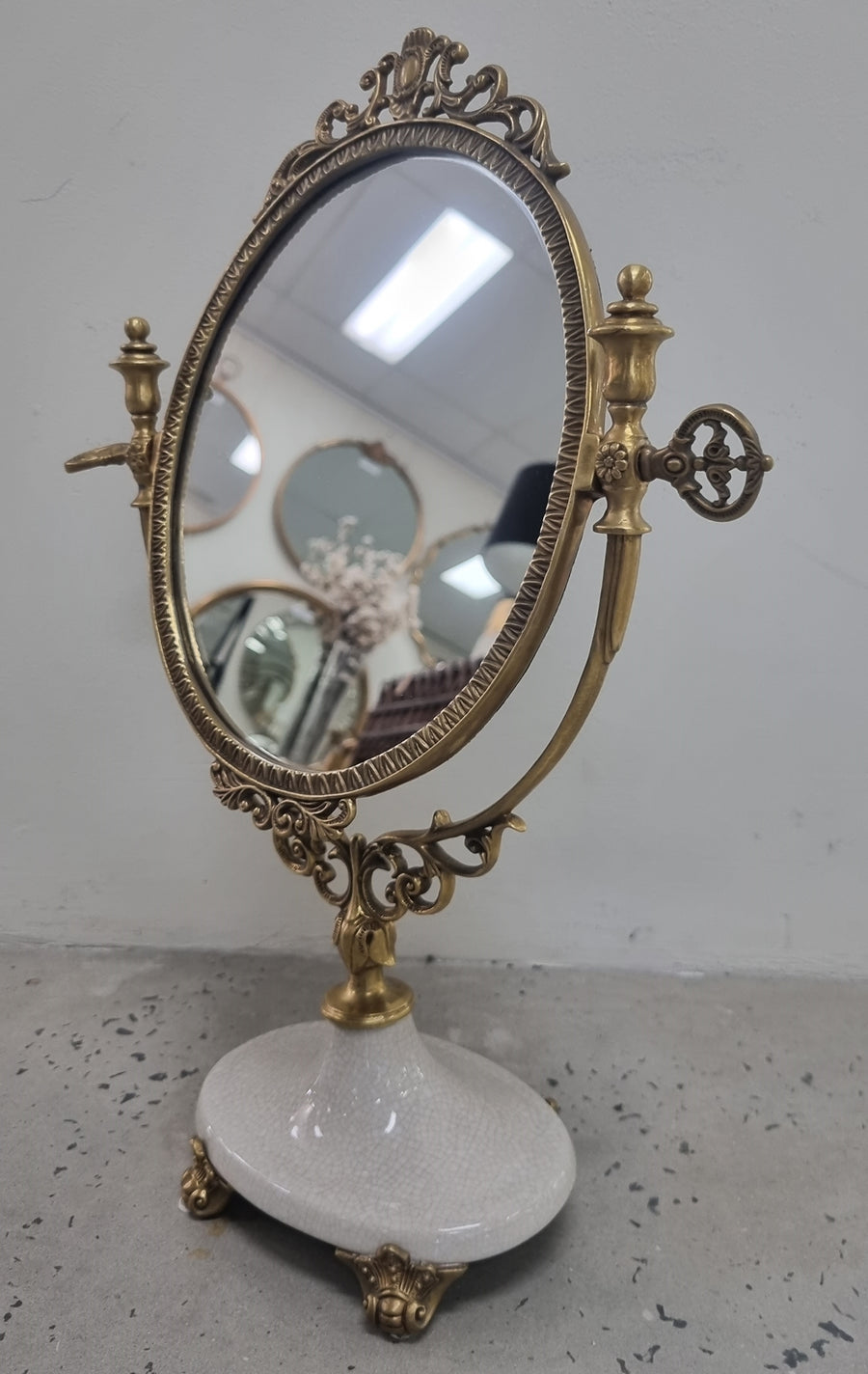 Rococo Table Mirror