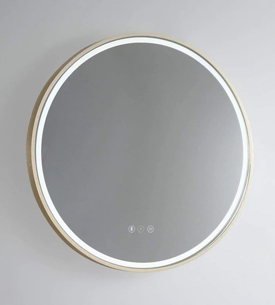 Sphere Framed Illuminated Mirror