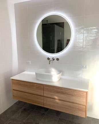 Sphere Frameless Backlit Mirror