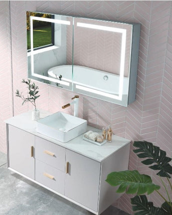 Vera Frontlit Shaving Cabinet Mirror