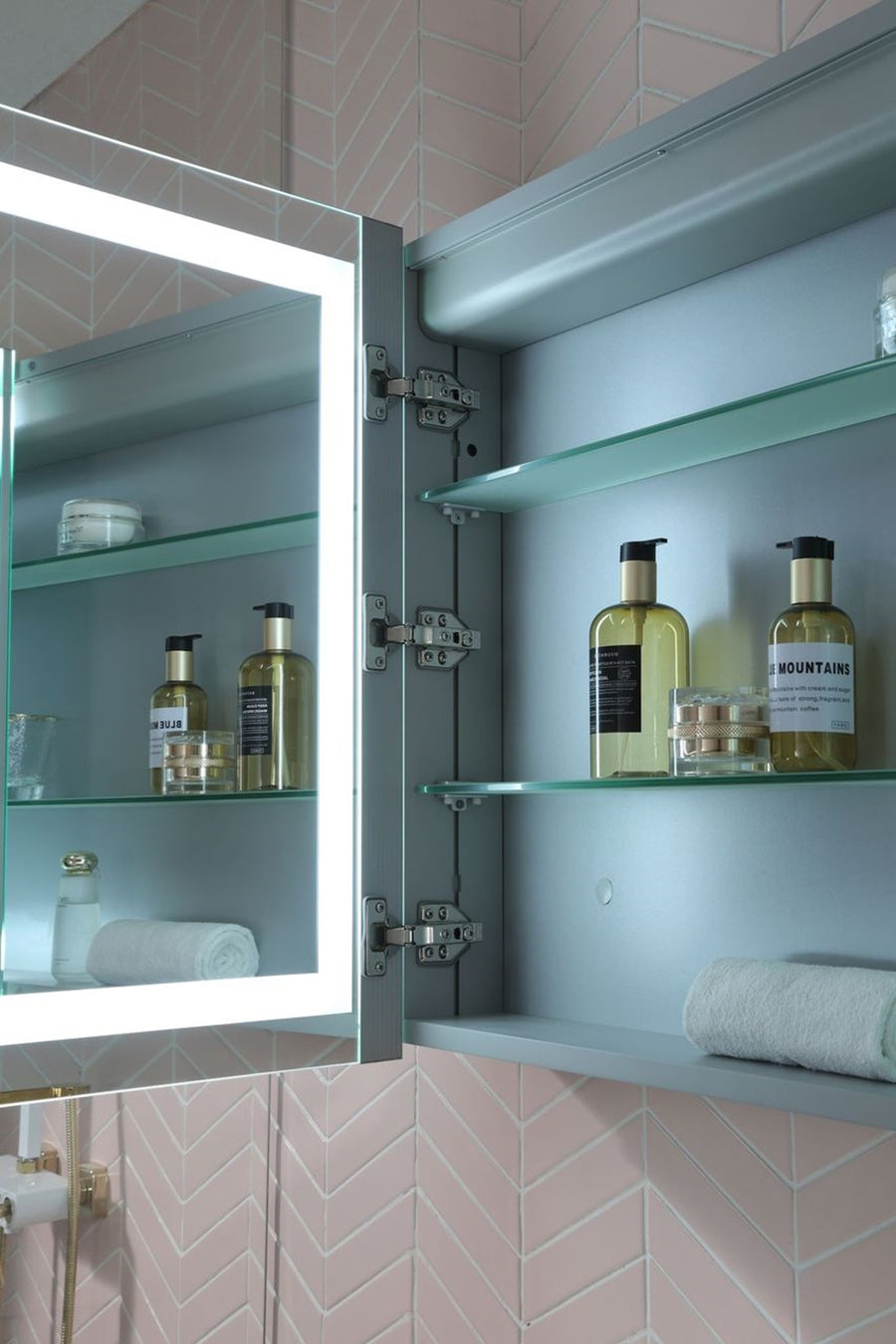 Vera Frontlit Shaving Cabinet Mirror